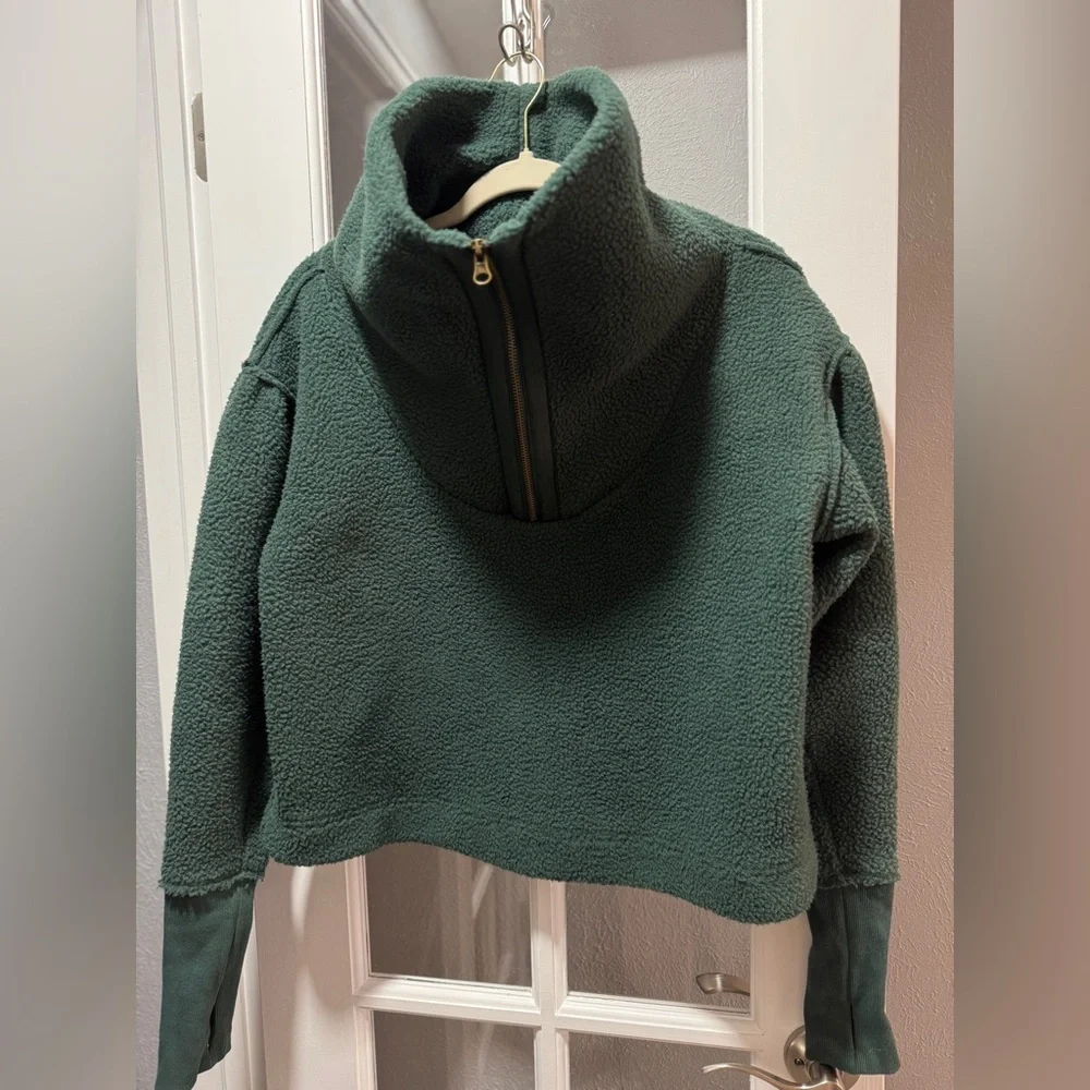 Free People Poppy Quarter Zip Pullover - Picture 8 of 15